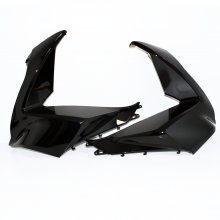 Ποδιές πλαϊνές σετ μαύρες Honda PCX 125/150 '14-'17